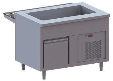 Ванна охлаждаемая Apach Chef Line LWR8S12RC