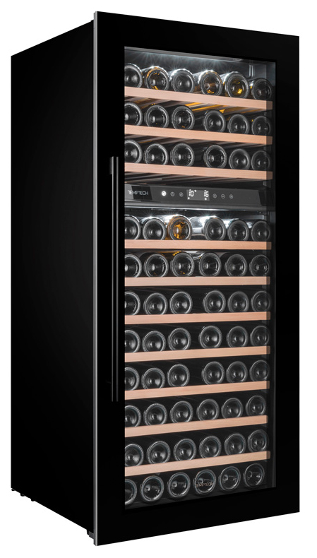 Двухзонный винный шкаф Temptech OZ124DB