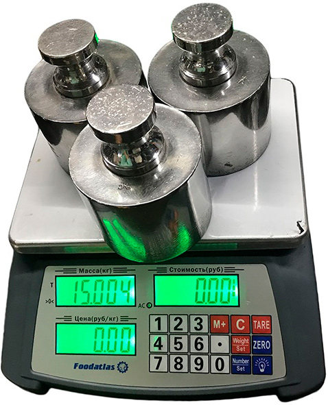 Весы торговые Foodatlas YZ-506 30кг/1гр