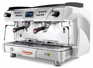 Рожковая кофемашина C.m.a. Astoria Plus 4 You TS SAEP/2 белый/хром