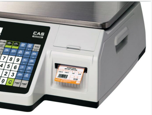 Весы торговые с печатью этикеток Cas CL3000-15P TCP-IP