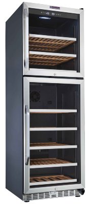 Двухзонный винный шкаф La Sommeliere MZ165DP