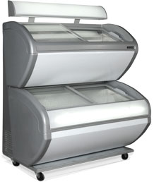 Витрина для мороженого Tefcold DD240