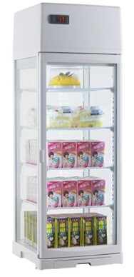 Витрина холодильная настольная Enigma RTD-80L WHITE