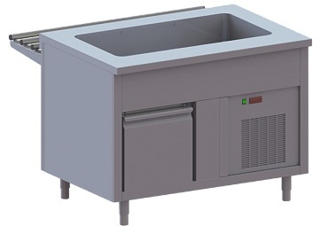 Ванна охлаждаемая Apach Chef Line LWR7S12RC