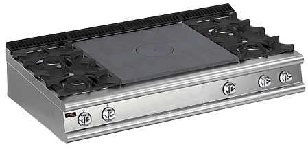 Плита газовая Apach Chef Line LRSTG167R4