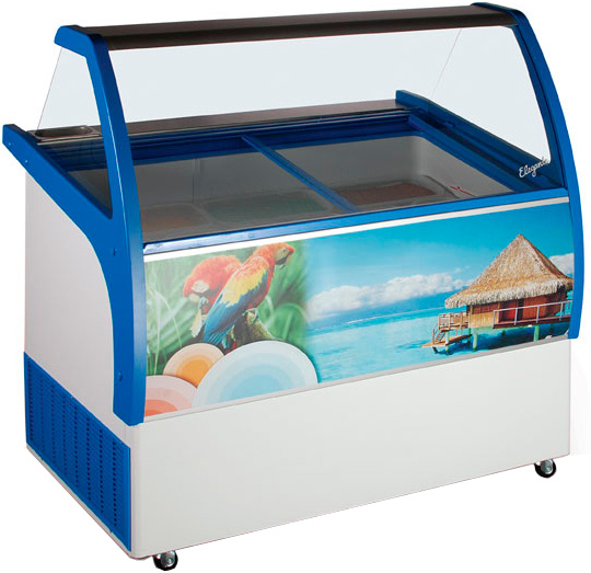 Витрина для мороженого Crystal Venus 36 Elegante