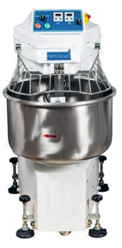 Спиральный тестомес Sinmag SM 50