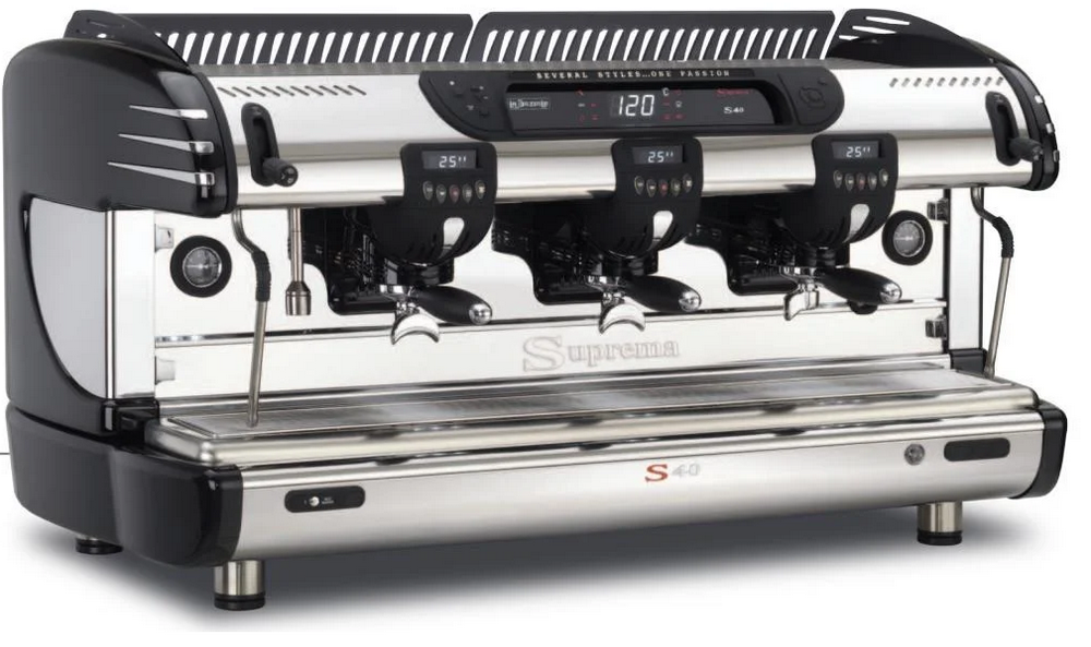Рожковая кофемашина La Spaziale S40 Suprema 3 Gr (антрацит) Рожковая кофемашина La Spaziale S40 Suprema 3 Gr (антрацит)