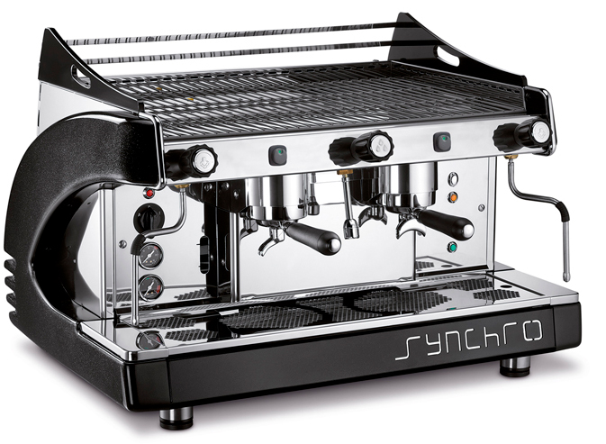 Рожковая кофемашина Royal Synchro 2gr 14l semiautomatic черная Рожковая кофемашина Royal Synchro 2gr 14l semiautomatic черная