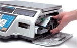 Весы торговые с печатью этикеток Cas CL3000-6B TCP-IP