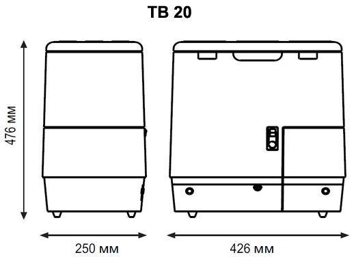 Автохолодильник переносной Indel B TB20