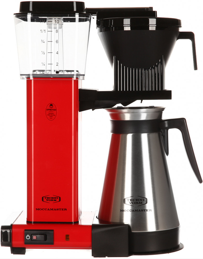 Капельная кофеварка Moccamaster KBGT красная Капельная кофеварка Moccamaster KBGT красная