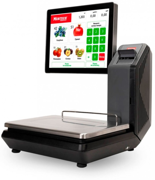 Весы торговые Mertech M-ER 725 PM-32.5 (15", USB, Ethernet, Wi-Fi)