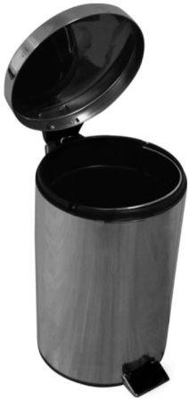Урна педальная Luxstahl 290х440 мм [RGS-3053А]