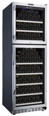 Двухзонный винный шкаф La Sommeliere MZ2V165
