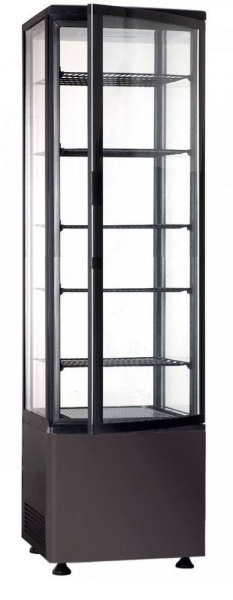 Шкаф-витрина холодильный Koreco RT C280L Black