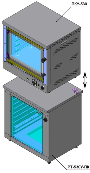 Расстоечный шкаф Тулаторгтехника РТ-530У(ПК)