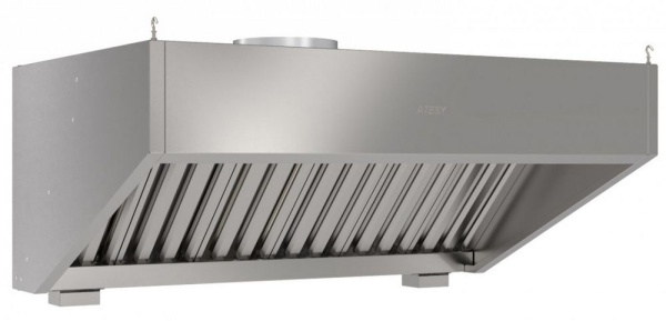 Зонт вытяжной Atesy ЗВН-С-2-1600.1000.500-02