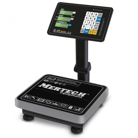 Весы торговые Mertech 333 ACPU-32.5 с расч. стоимости LCD