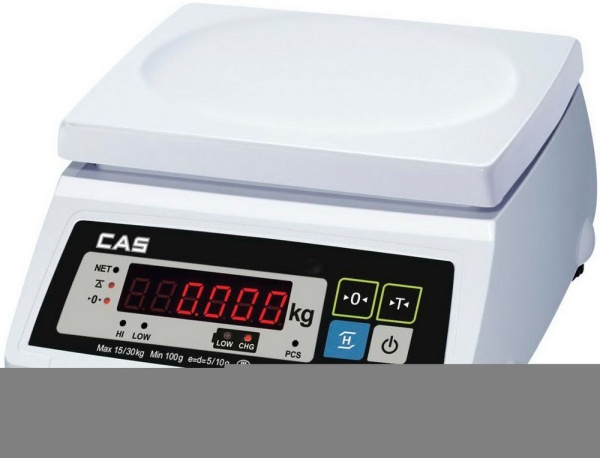 Весы порционные (фасовочные) Cas SWII-30 (DD)