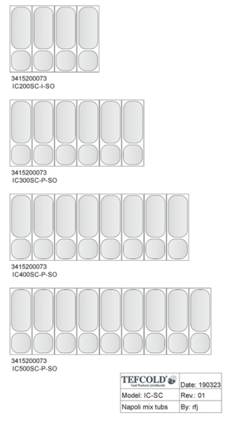Витрина для мороженого Tefcold IC400SC-SO