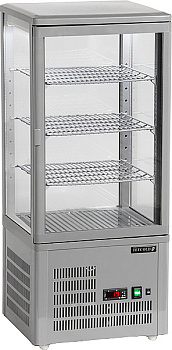 Витрина холодильная настольная Tefcold UPD80-Grey