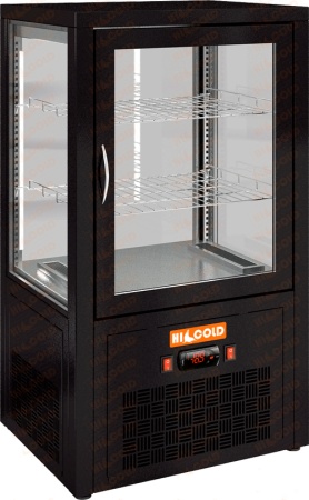 Витрина холодильная настольная Hicold VRC 70 Black