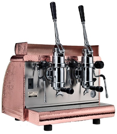 Рожковая кофемашина Victoria Arduino Athena leva 2 copper (57571)