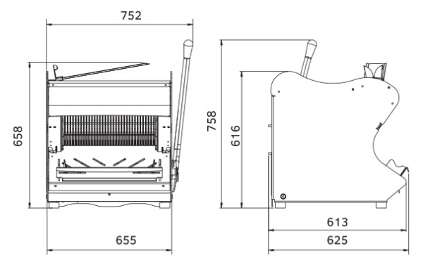 Хлеборезка Rollmatic C52 (10мм)