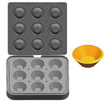 Форма для приготовления тарталеток Kocateq DH Tartmatic Plate 65