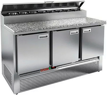 Стол для пиццы Hicold PZE1-111/GN камень