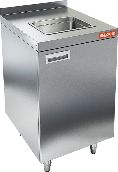 Стол закрытый с мойкой Hicold НБМСЗМ-4/7Б