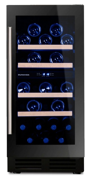 Двухзонный винный шкаф Dunavox  DAU-32.78DB