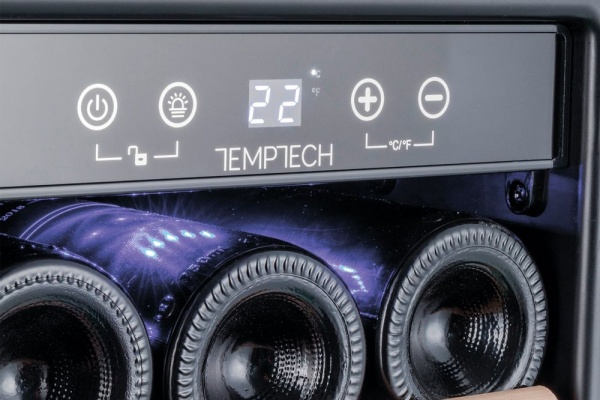 Двухзонный винный шкаф Temptech WP2DQ60DCB