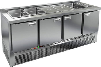 Стол для салатов Hicold SLE3-1111GN (без крышки)