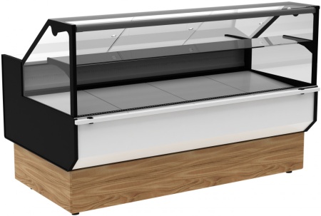 Холодильная витрина Полюс GC95 SM 1,2-1 KombiLux / INOX (ВХС-1,2 Carboma GC95)