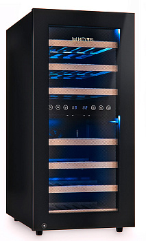 Двухзонный винный шкаф Meyvel MV33-KBF2
