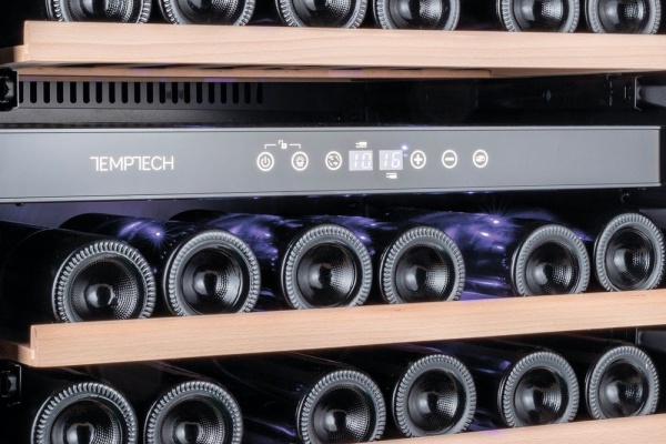 Двухзонный винный шкаф Temptech WPX60DCS