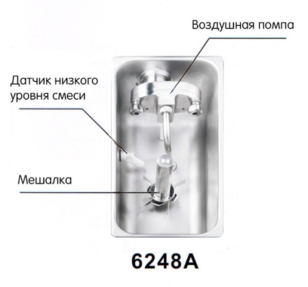 Фризер для мороженого Space 6248A