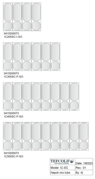 Витрина для мороженого Tefcold IC200SC-SO