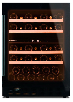 Двухзонный винный шкаф Dunavox  DAU-39.121DB