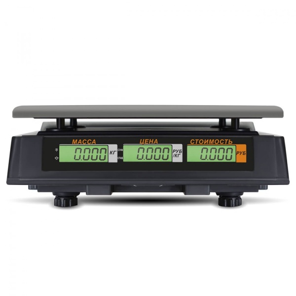 Весы торговые Mertech 327 AC-15.2 Ceed LCD Черные