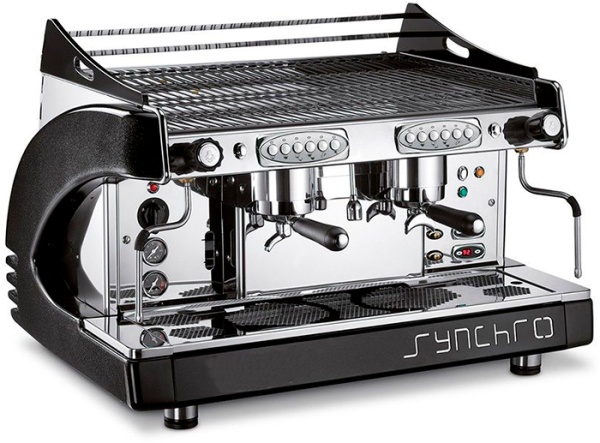 Рожковая кофемашина Royal Synchro 2gr 8l automatic черная