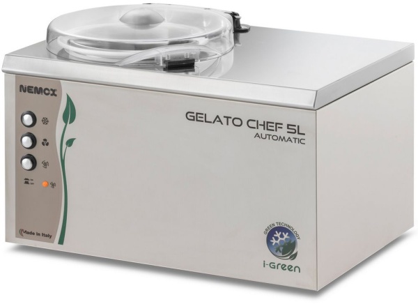 Фризер для мороженого Nemox Gelato Chef 5L Automatic i-Green