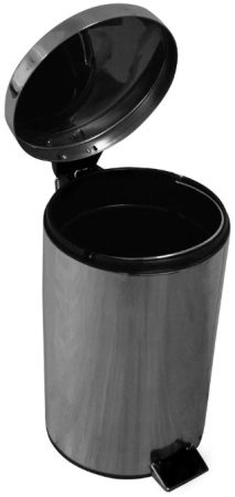 Урна педальная Luxstahl 250х400 мм [RGS-3053А]