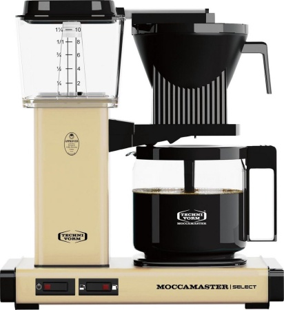 Капельная кофеварка Moccamaster KBG741 Select пастельно-желтый