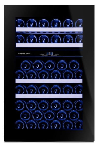 Двухзонный винный шкаф Dunavox  DAB-49.116DB.TO