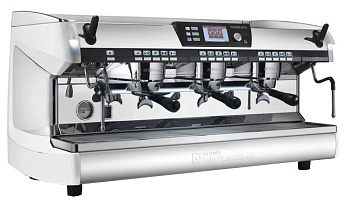 Рожковая кофемашина Nuova Simonelli Aurelia II 3Gr V 380V pearl white+high groups+Easy Cream (176389)