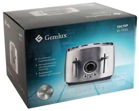 Тостер профессиональный Gemlux GL-T59S